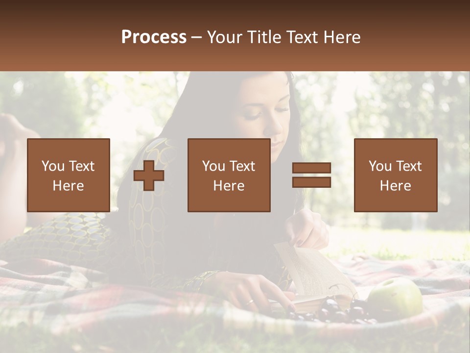 Enjoy Single Lying PowerPoint Template