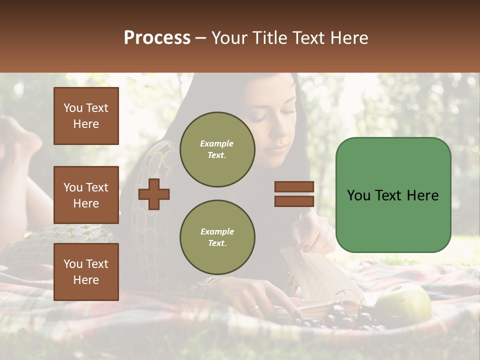 Enjoy Single Lying PowerPoint Template