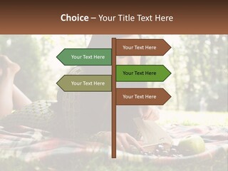 Enjoy Single Lying PowerPoint Template