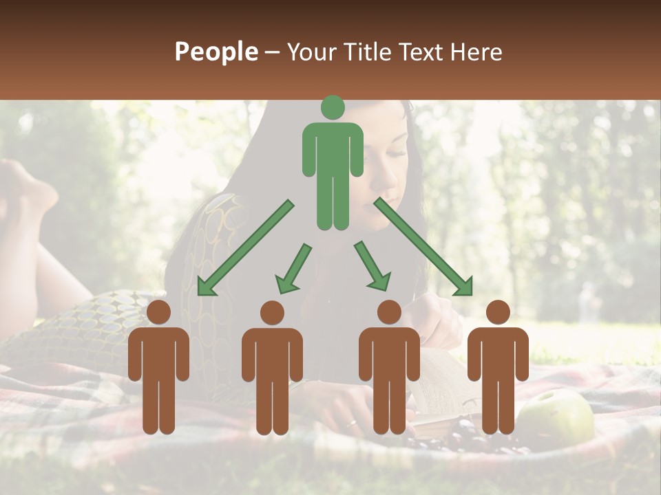 Enjoy Single Lying PowerPoint Template