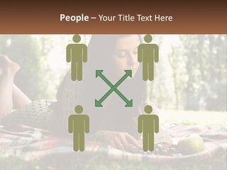 Enjoy Single Lying PowerPoint Template