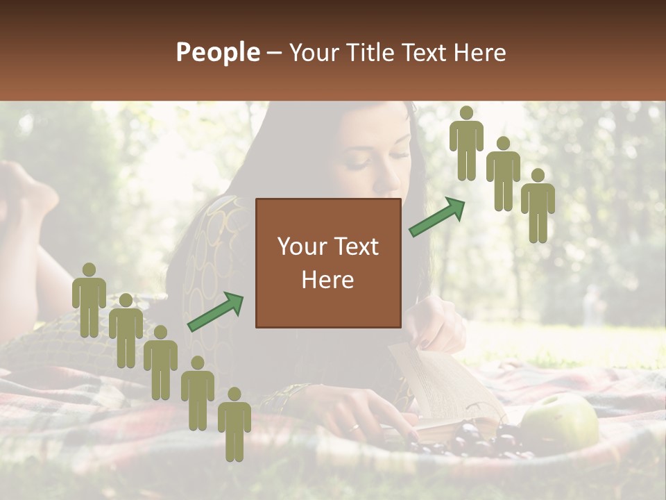 Enjoy Single Lying PowerPoint Template