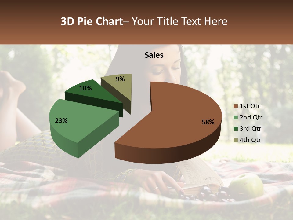 Enjoy Single Lying PowerPoint Template