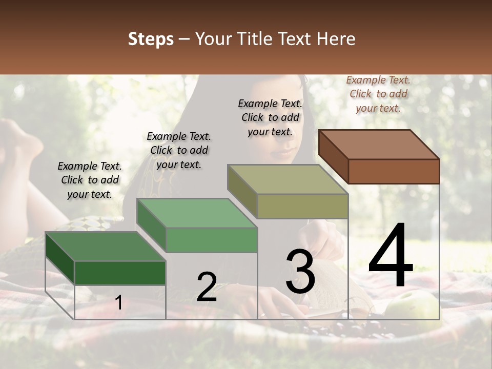 Enjoy Single Lying PowerPoint Template