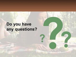 Enjoy Single Lying PowerPoint Template