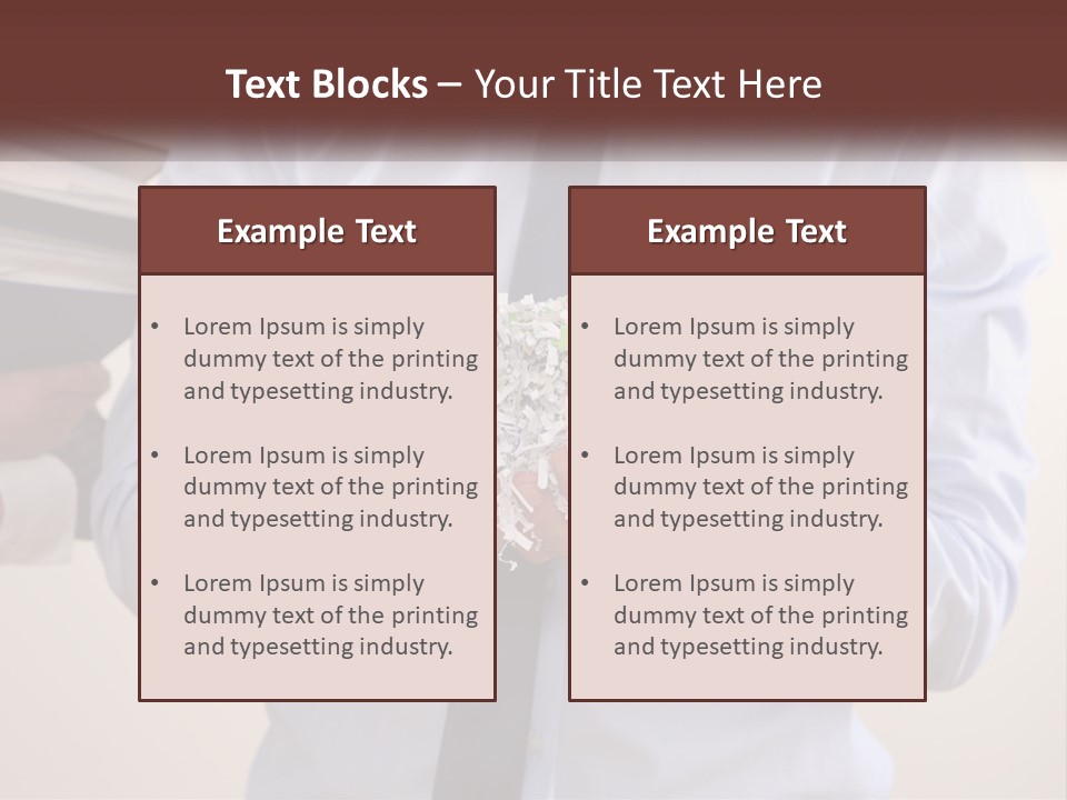 Teamwork Documents Unusable PowerPoint Template