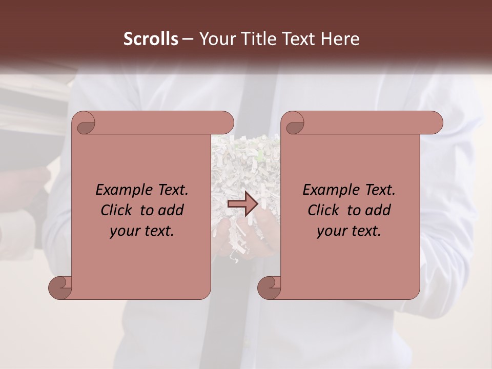 Teamwork Documents Unusable PowerPoint Template