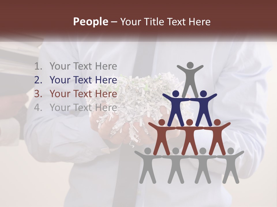Teamwork Documents Unusable PowerPoint Template