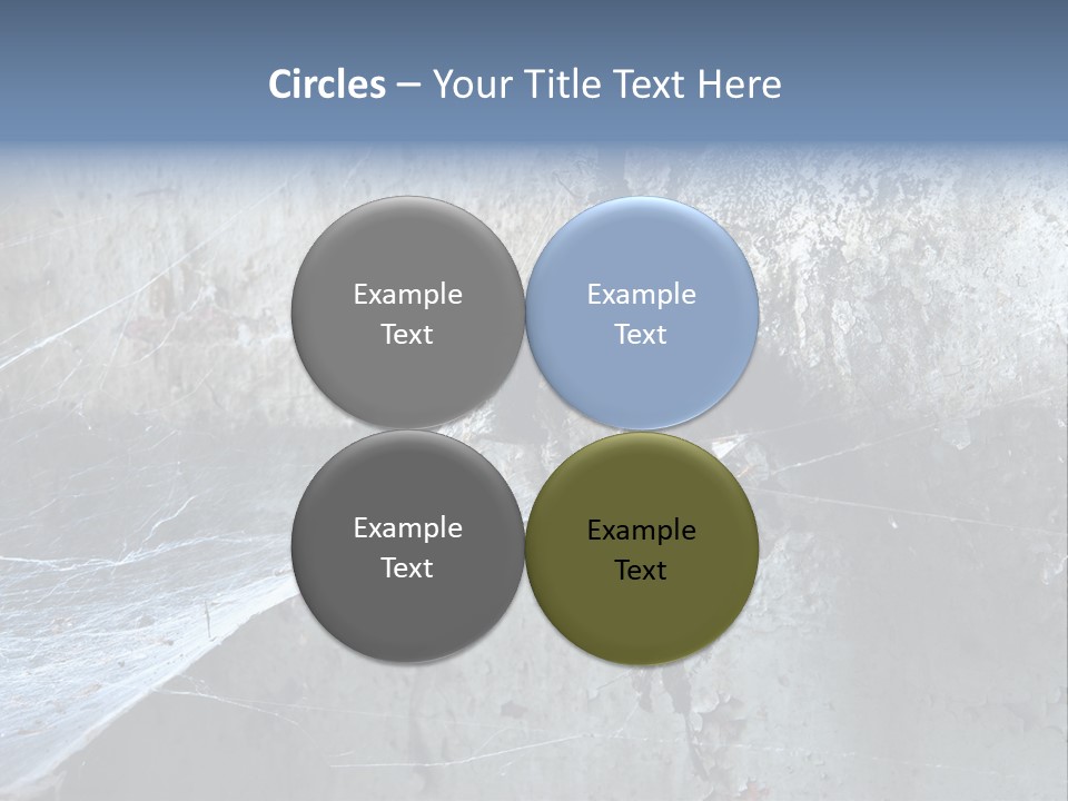 Broken Urbex Home PowerPoint Template