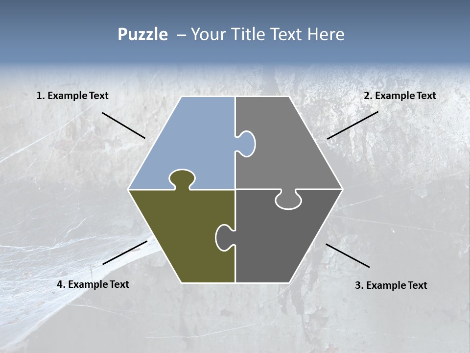 Broken Urbex Home PowerPoint Template