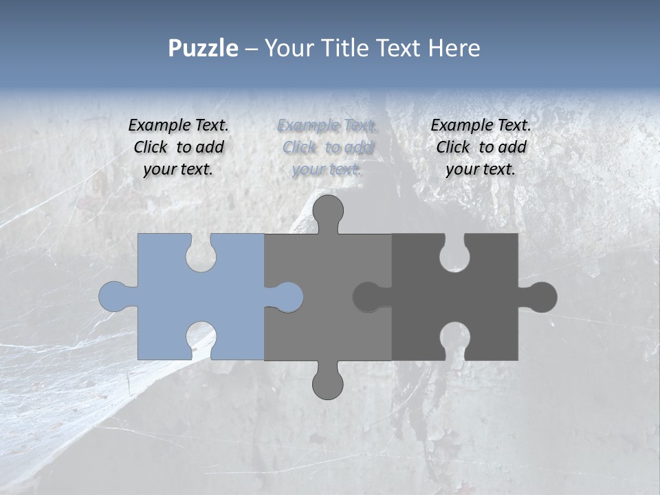 Broken Urbex Home PowerPoint Template