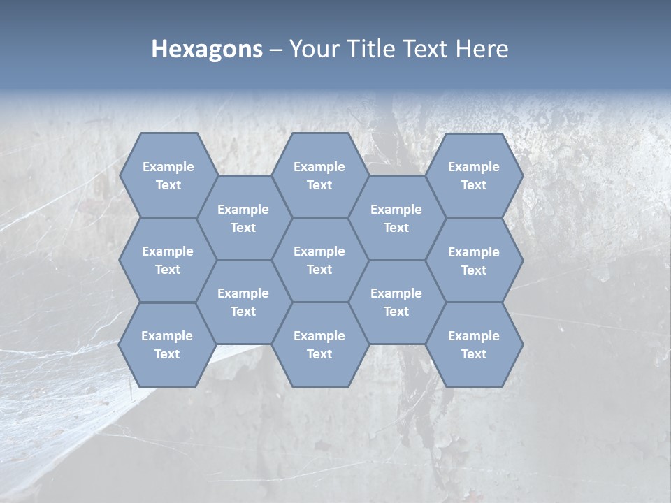 Broken Urbex Home PowerPoint Template
