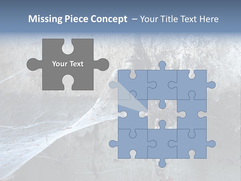 Broken Urbex Home PowerPoint Template