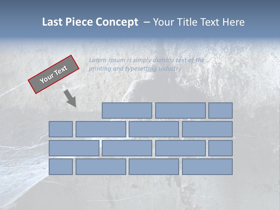 Broken Urbex Home PowerPoint Template