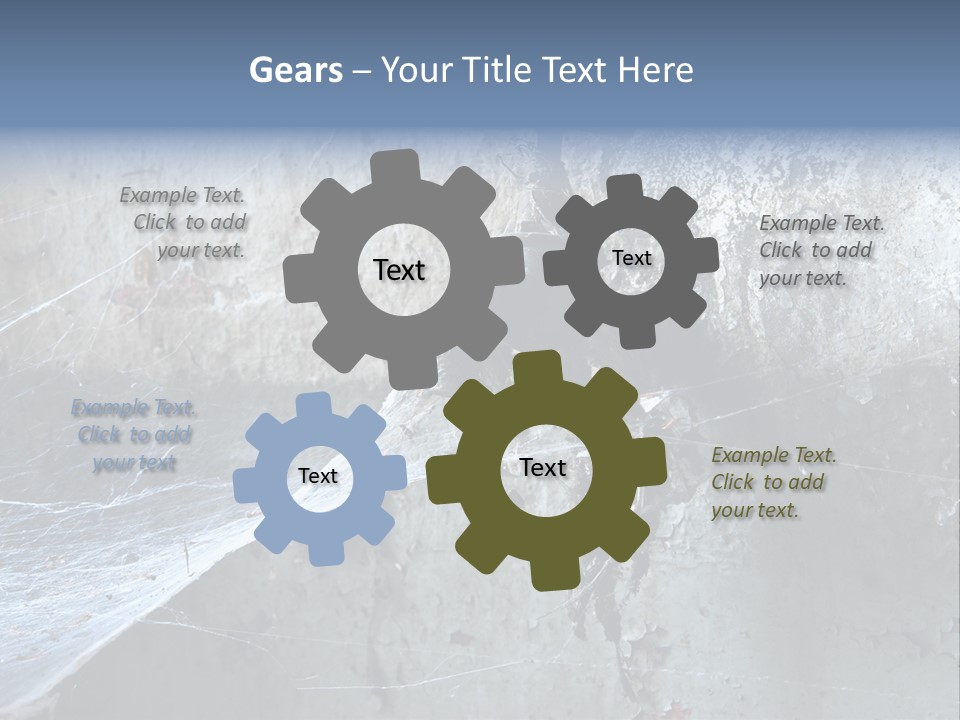 Broken Urbex Home PowerPoint Template