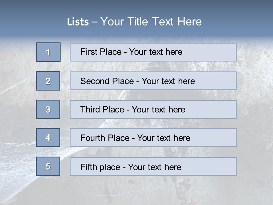 Broken Urbex Home PowerPoint Template