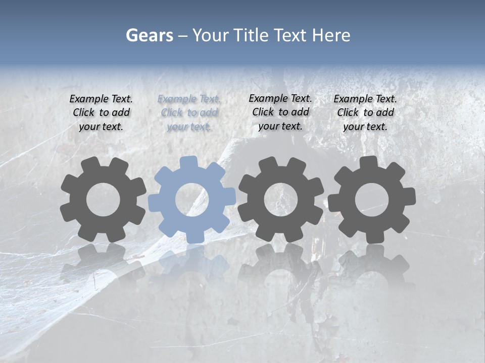 Broken Urbex Home PowerPoint Template