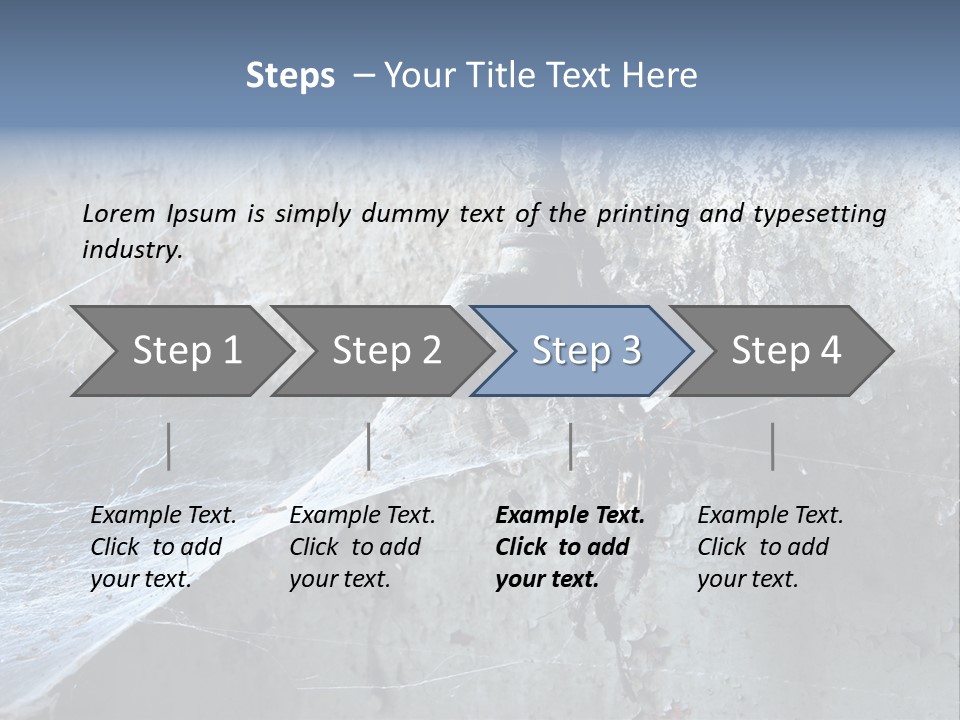 Broken Urbex Home PowerPoint Template