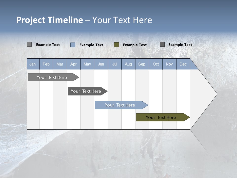 Broken Urbex Home PowerPoint Template