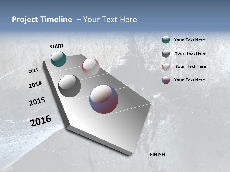 Broken Urbex Home PowerPoint Template