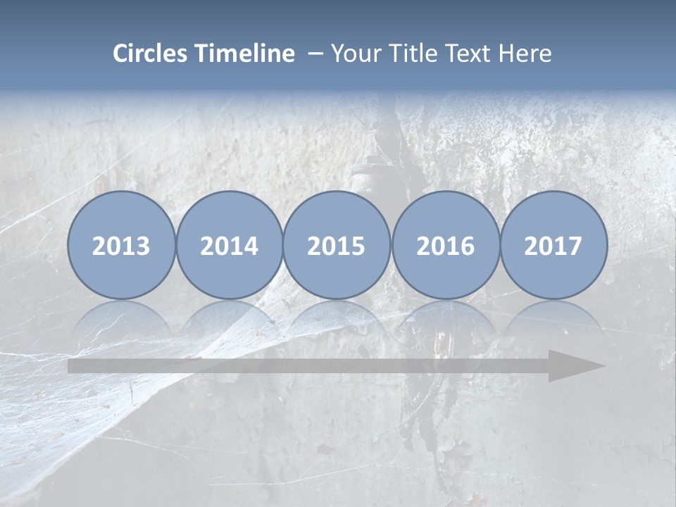 Broken Urbex Home PowerPoint Template