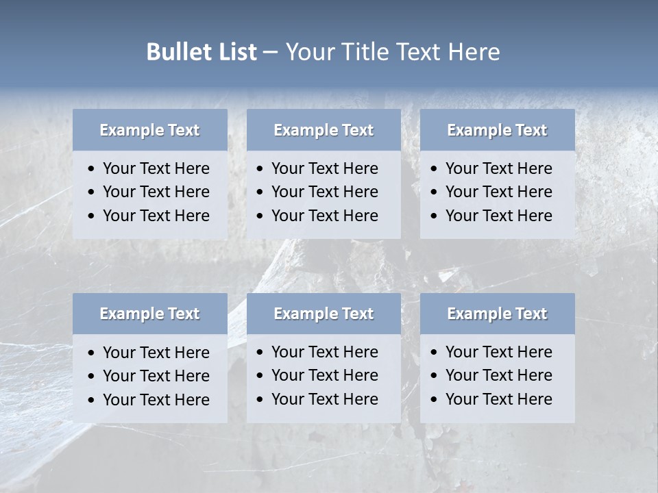 Broken Urbex Home PowerPoint Template