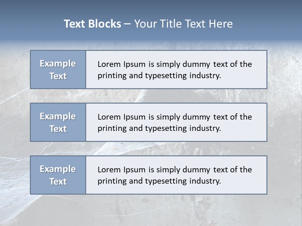 Broken Urbex Home PowerPoint Template