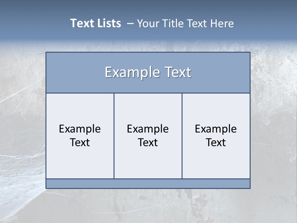 Broken Urbex Home PowerPoint Template