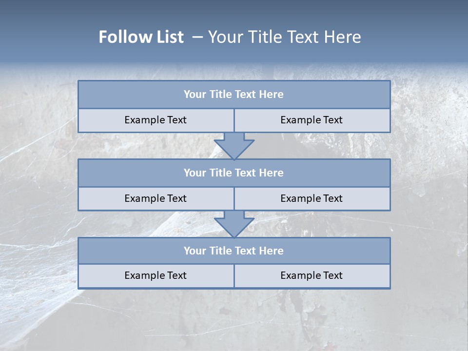 Broken Urbex Home PowerPoint Template