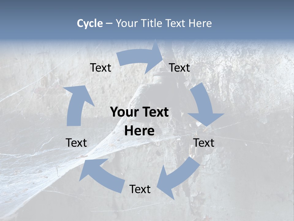 Broken Urbex Home PowerPoint Template