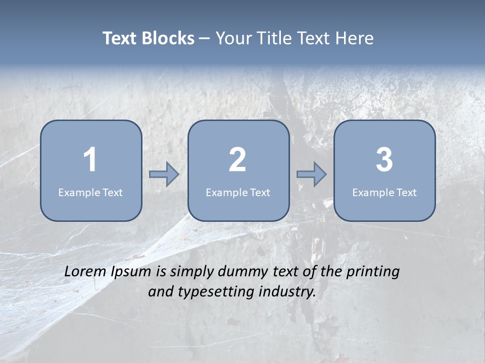Broken Urbex Home PowerPoint Template