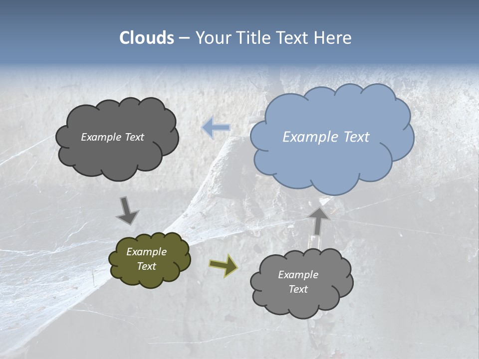 Broken Urbex Home PowerPoint Template