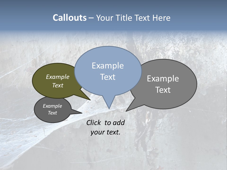 Broken Urbex Home PowerPoint Template