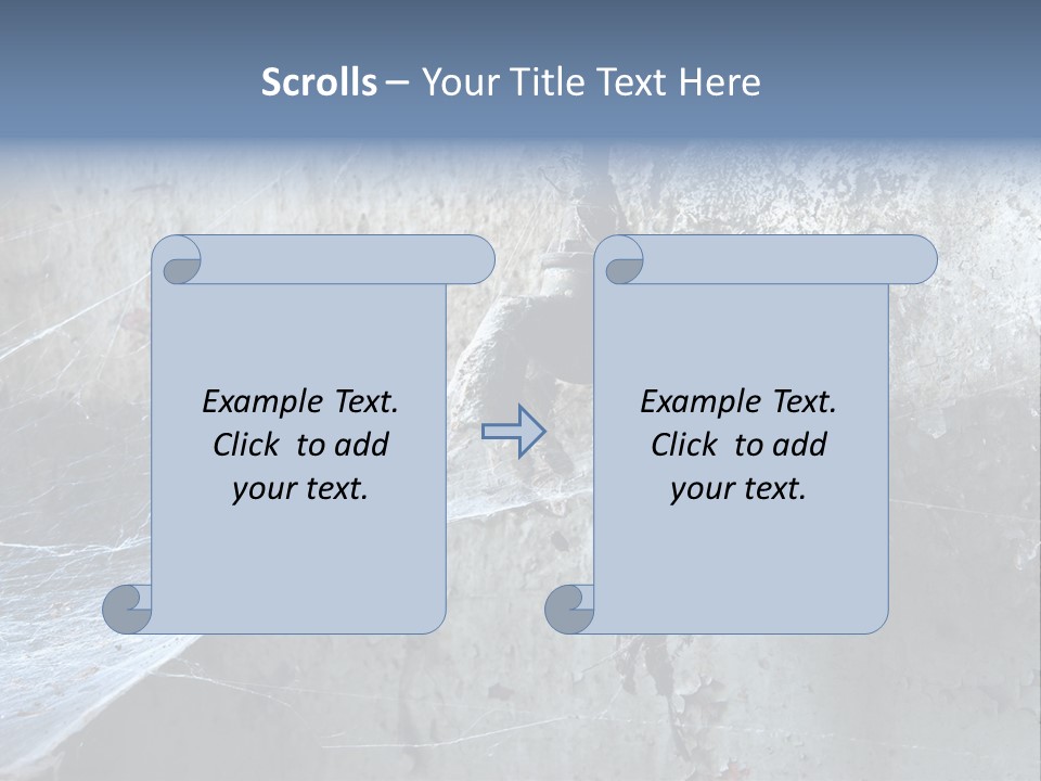 Broken Urbex Home PowerPoint Template