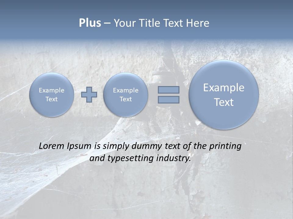 Broken Urbex Home PowerPoint Template