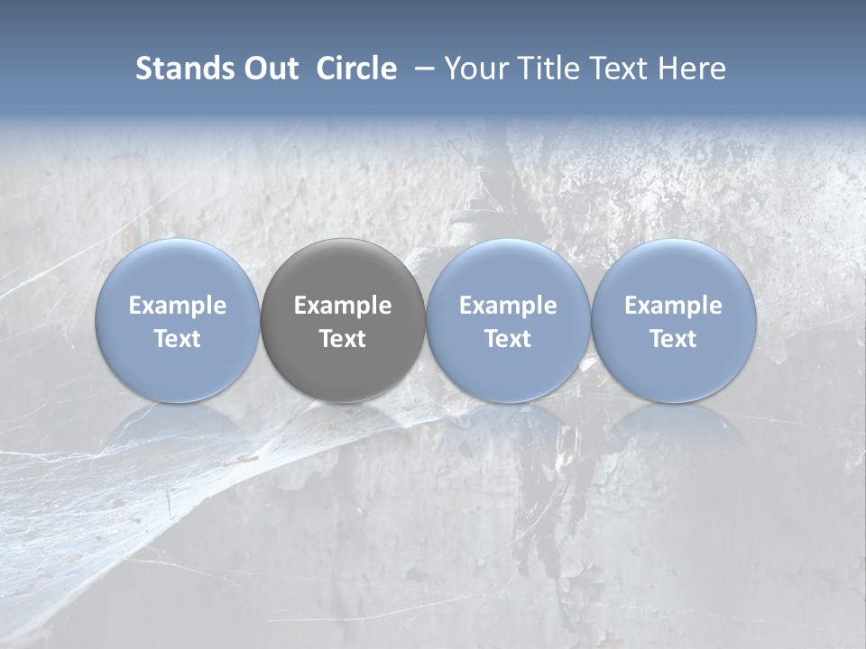 Broken Urbex Home PowerPoint Template