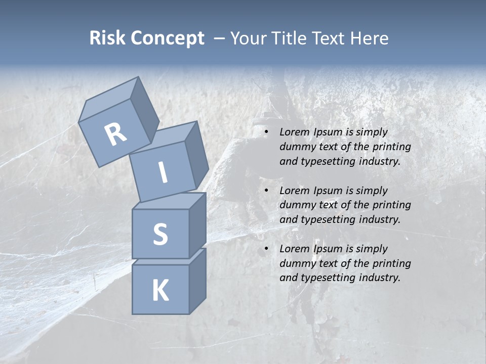 Broken Urbex Home PowerPoint Template