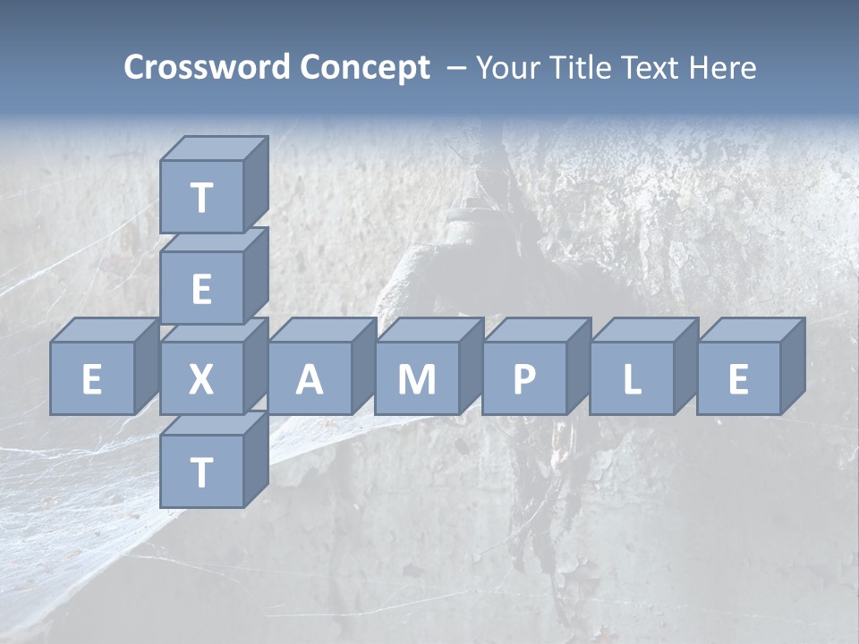 Broken Urbex Home PowerPoint Template