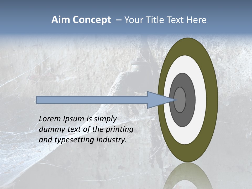 Broken Urbex Home PowerPoint Template