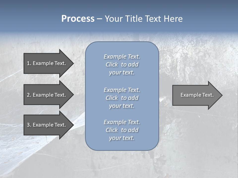 Broken Urbex Home PowerPoint Template