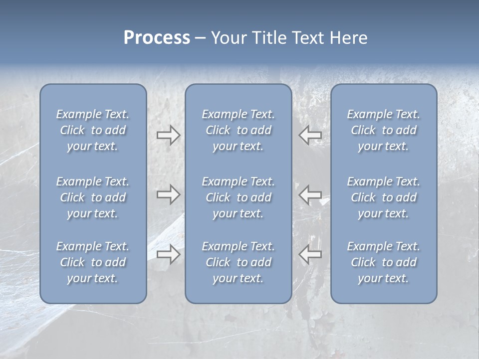 Broken Urbex Home PowerPoint Template