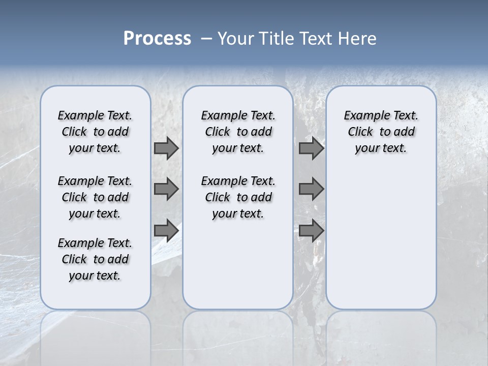 Broken Urbex Home PowerPoint Template