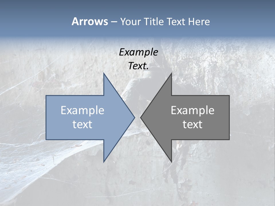 Broken Urbex Home PowerPoint Template