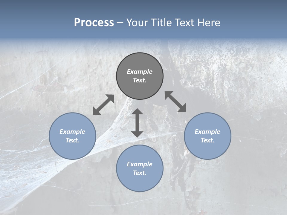 Broken Urbex Home PowerPoint Template