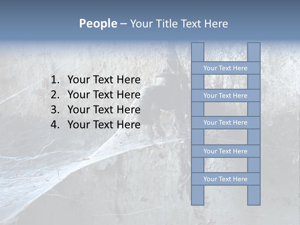 Broken Urbex Home PowerPoint Template