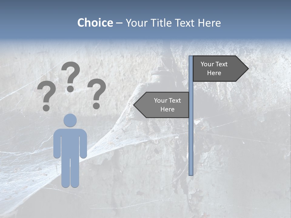 Broken Urbex Home PowerPoint Template