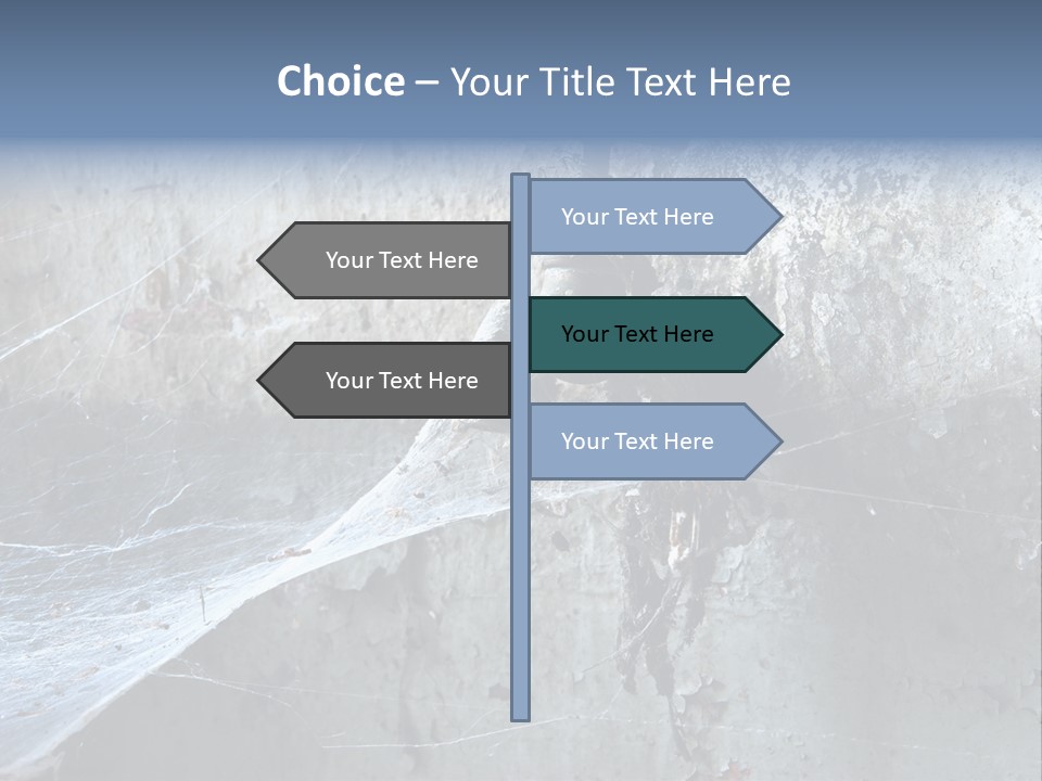 Broken Urbex Home PowerPoint Template
