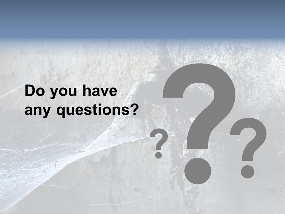 Broken Urbex Home PowerPoint Template