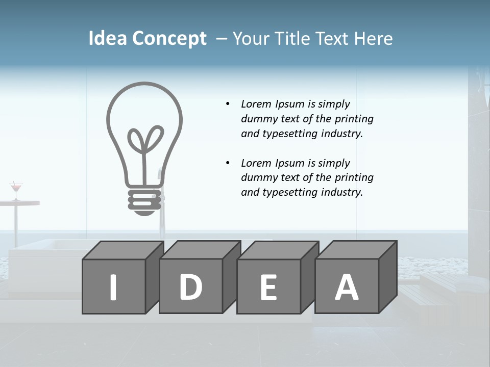 Modern Interior Decor PowerPoint Template