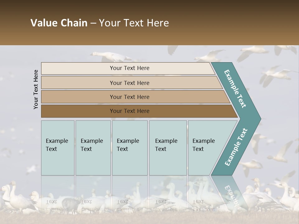 Spring Hunt Flock PowerPoint Template